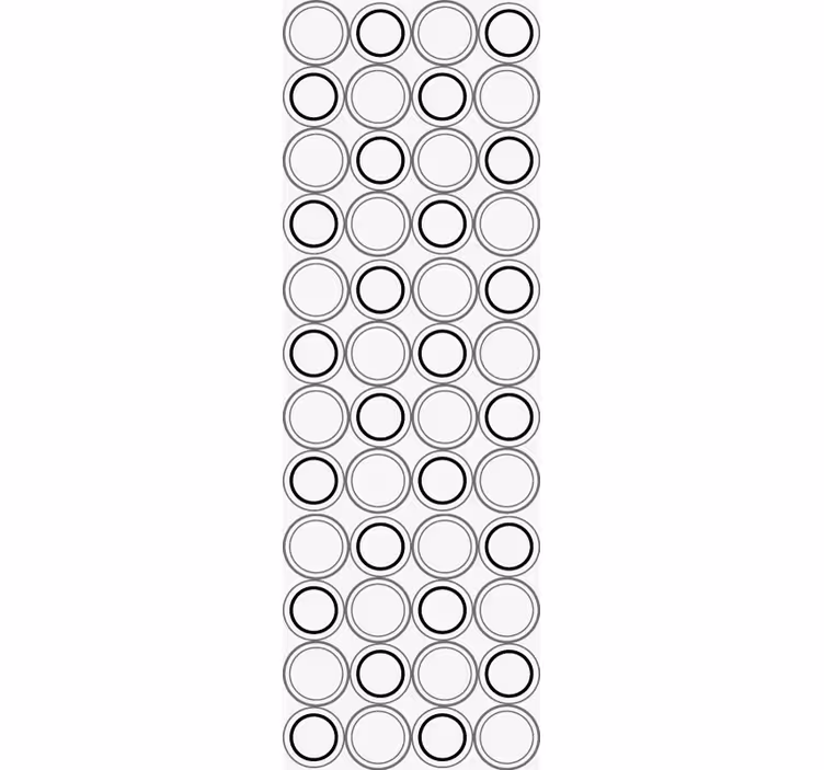 bodkovana tapeta zreťazený vzor - Tenstickers