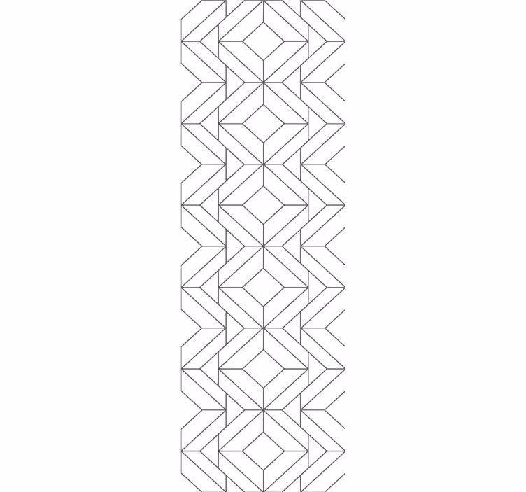 tapety geometrické vzory moderné vzorované prvky - Tenstickers