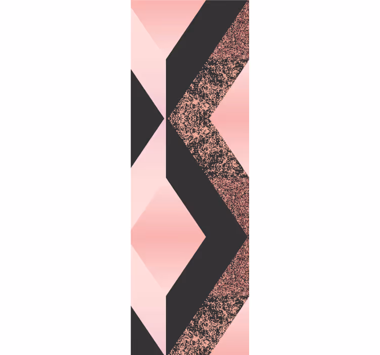 tapety geometrické vzory abstraktný ružový vzor - Tenstickers
