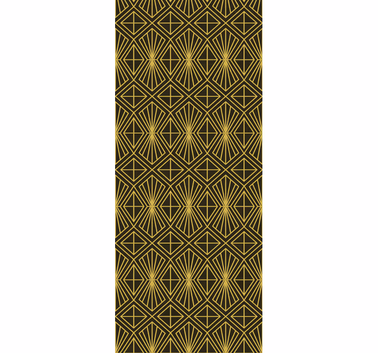 tapety do obývačky žiarivé geometrické tvary - Tenstickers
