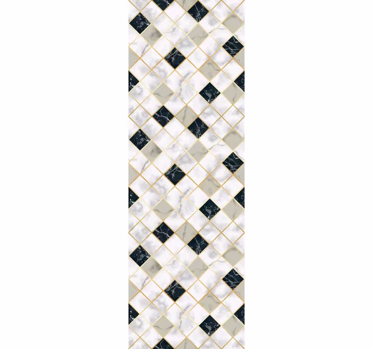 tapeta mramor elegantný diamantový vzor - Tenstickers