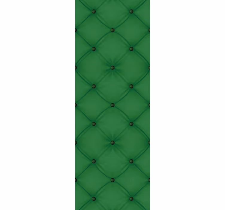 vzorované tapety prešívaný zelený povrch - Tenstickers