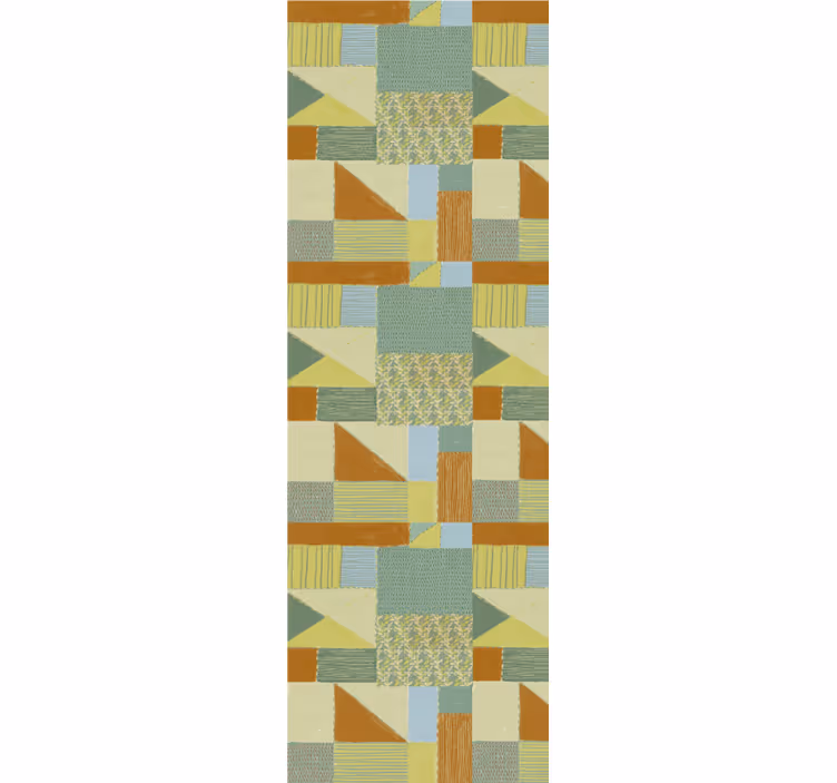 tapety geometrické vzory abstraktné bloky vzorov - Tenstickers