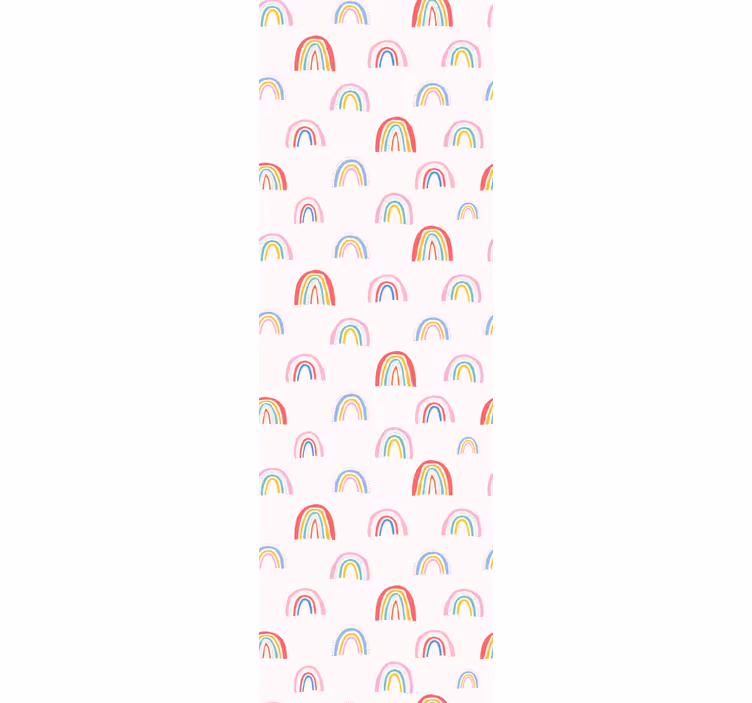 Rôzne farebné dúhové detské tapety - Tenstickers