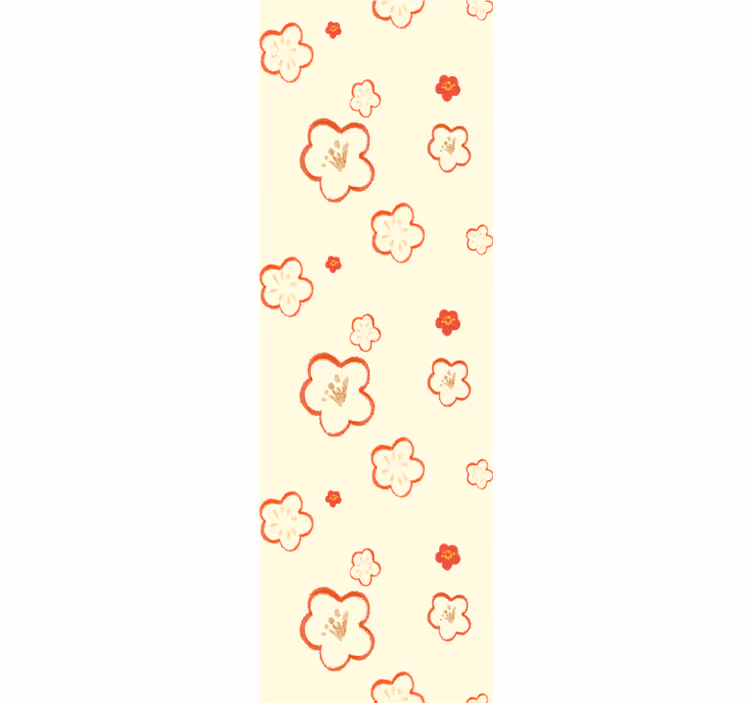 Tapety na stenu kvety jemné kvetinové vzory - Tenstickers