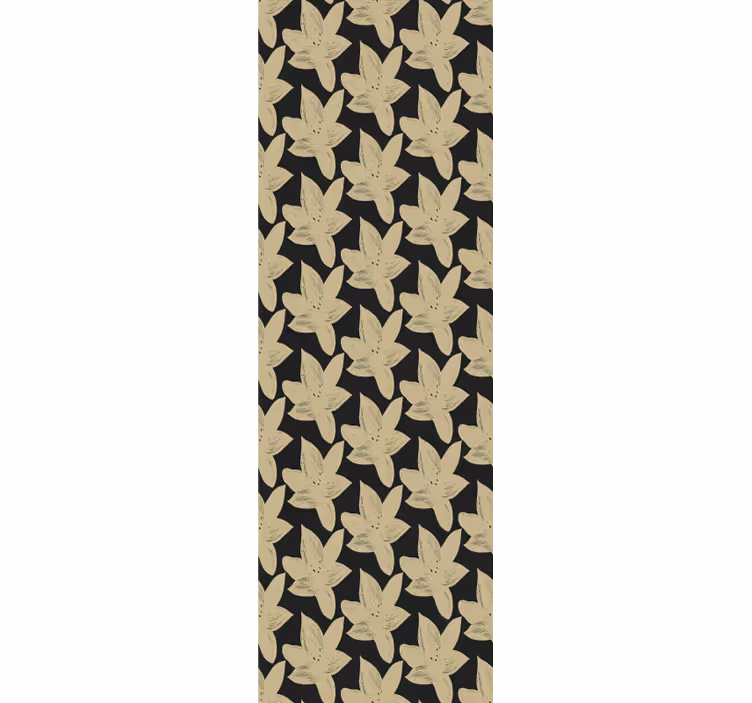 tapeta do kúpelne elegantné kvetinové listy - Tenstickers
