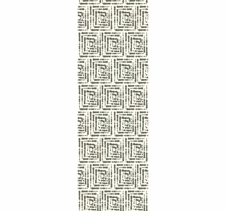 vzorované tapety geometrický vzorovaný tvar - Tenstickers