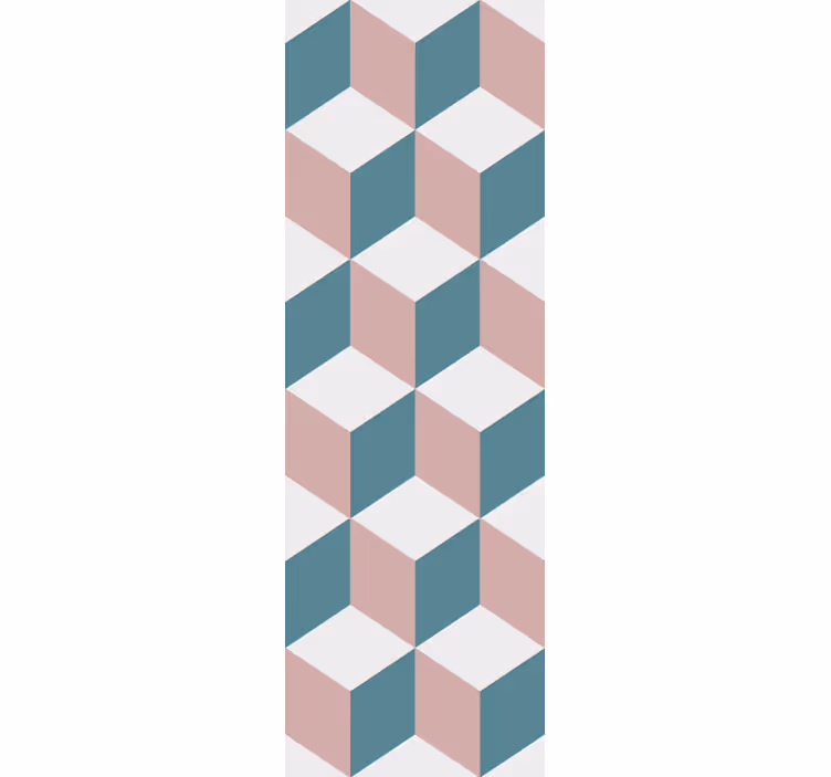 tapety geometrické vzory 3d usporiadanie kocky - Tenstickers