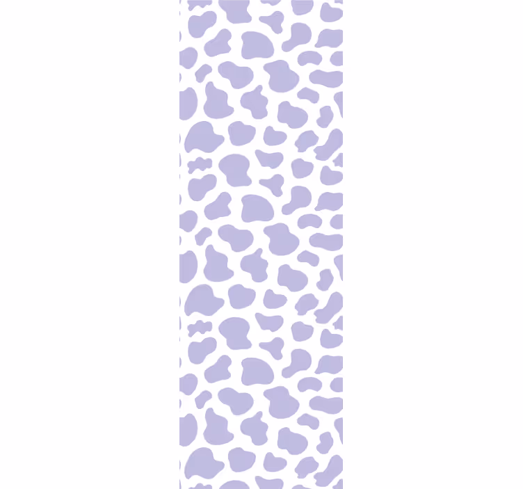 Fialová kravská tlač tapety pre dospievajúcich - Tenstickers