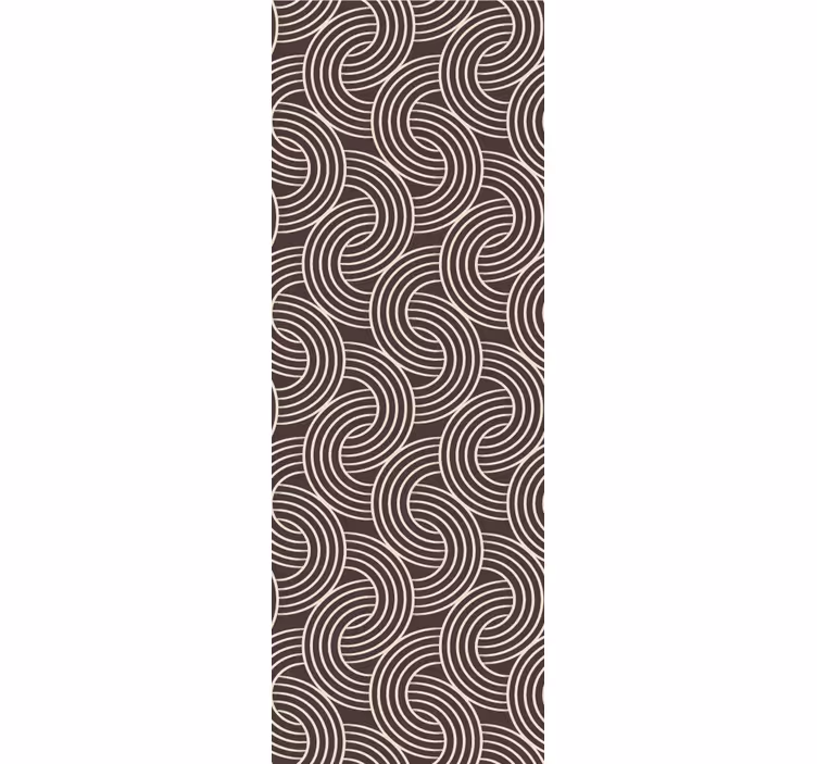 Tapety geometrické vzory s vírivým vzorom - Tenstickers