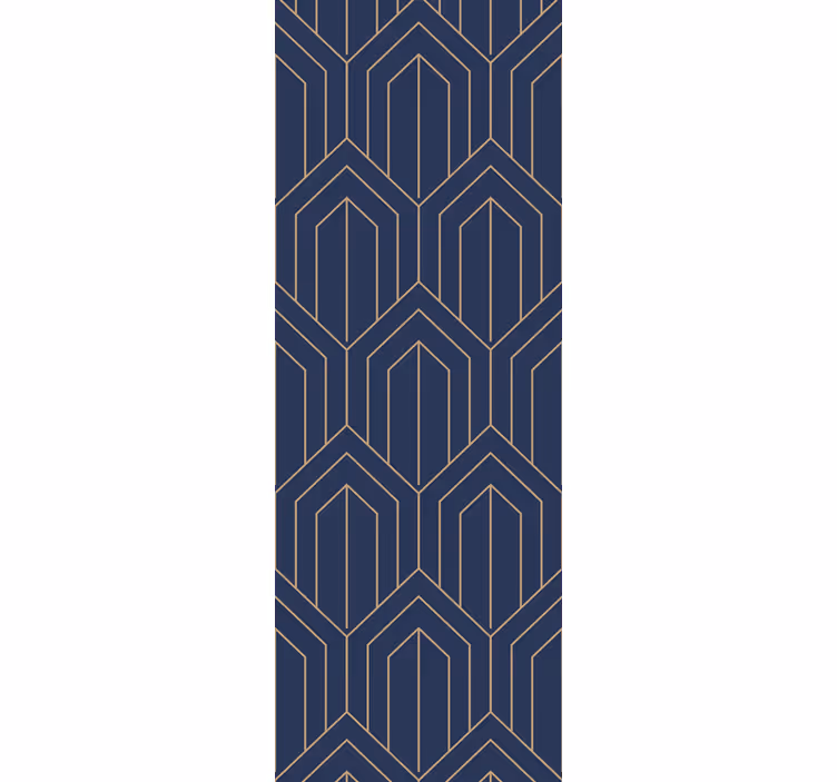 Geometrická trojuholníková tapeta „kayla metalic“. - Tenstickers