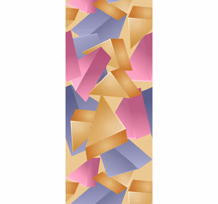 tapety geometrické vzory usporiadanie abstraktných tvarov - Tenstickers