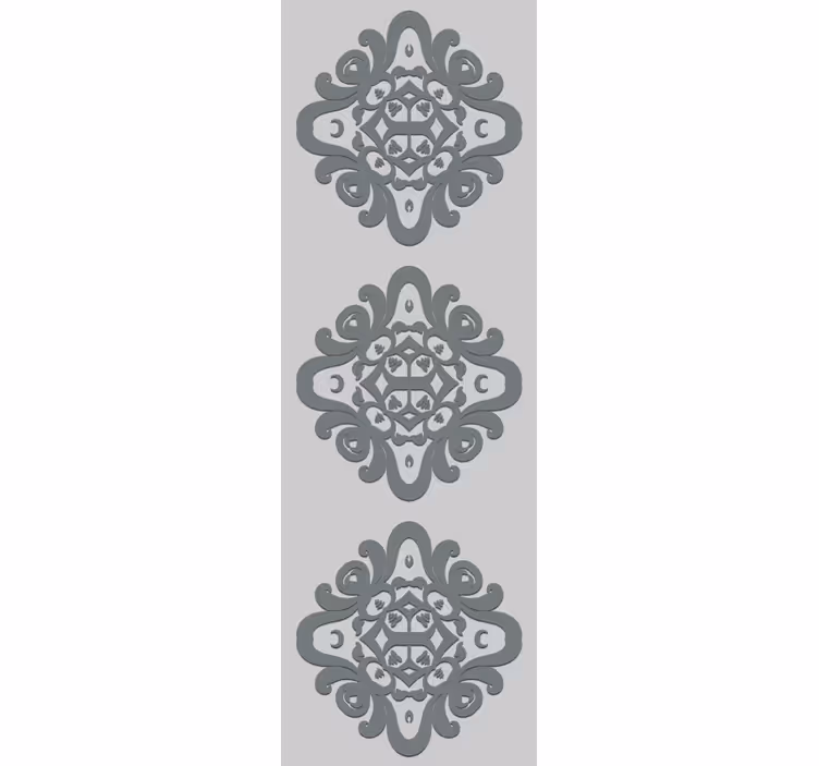 barokove tapety zložité kvetinové vzory - Tenstickers