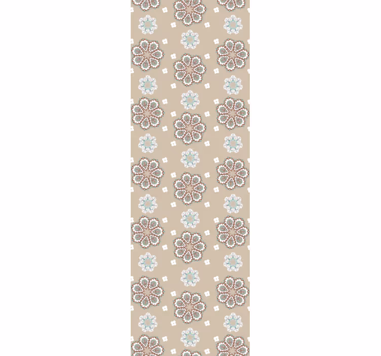 Elegantná kvetinová tapeta so vzorom "granny chic". - Tenstickers