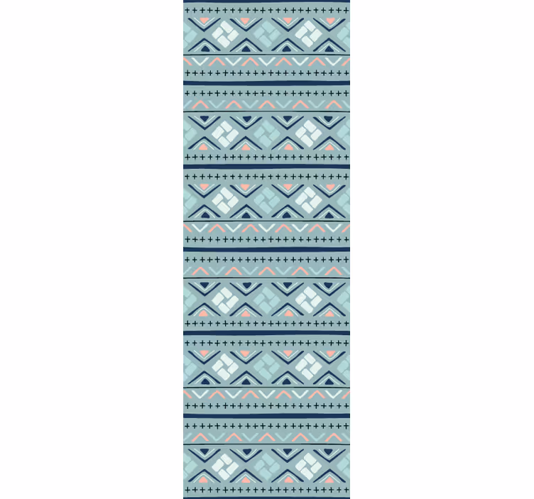 Tapety geometrické vzory etnické v jemných tónoch - Tenstickers
