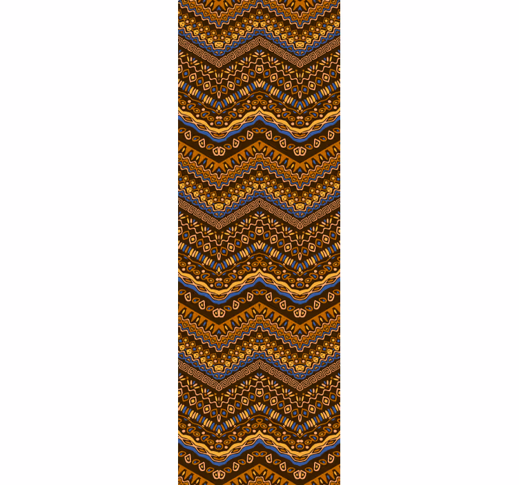 umelecké tapety geometrický vzor vlny - Tenstickers