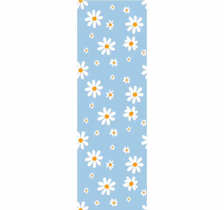 tapety na stenu kvety kvet sedmokrásky vzor - Tenstickers