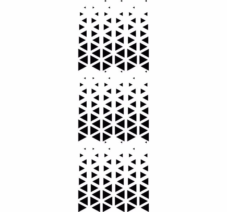 Tapeta s geometrickým ombre efektom trojuholníka - Tenstickers