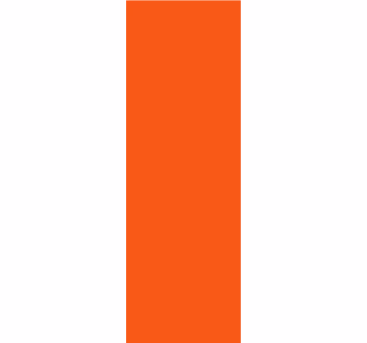 Dizajn tapety oranžovej farby - Tenstickers