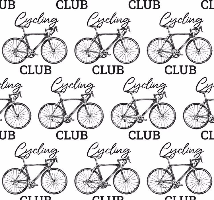 tapety do obývačky cyklistický klub - Tenstickers