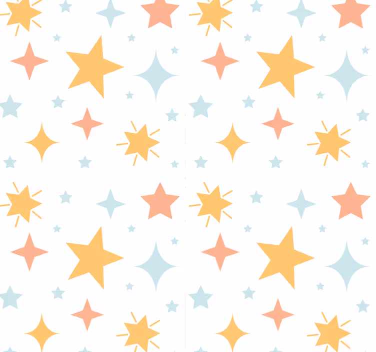 tapety hviezdy hviezdny vzor - Tenstickers