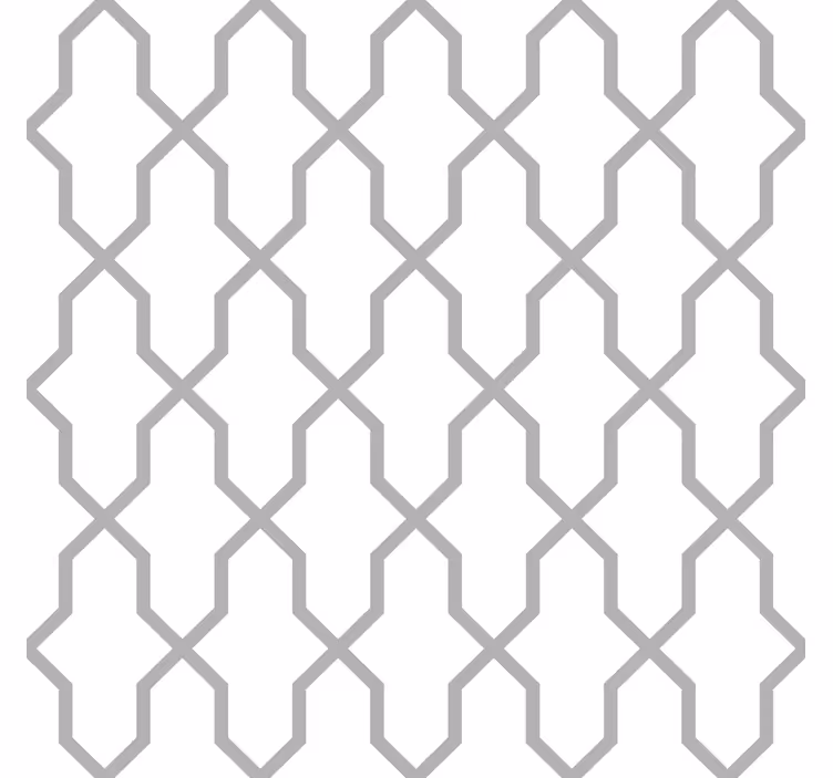 Geometrické tapety sivá harmónia - Tenstickers