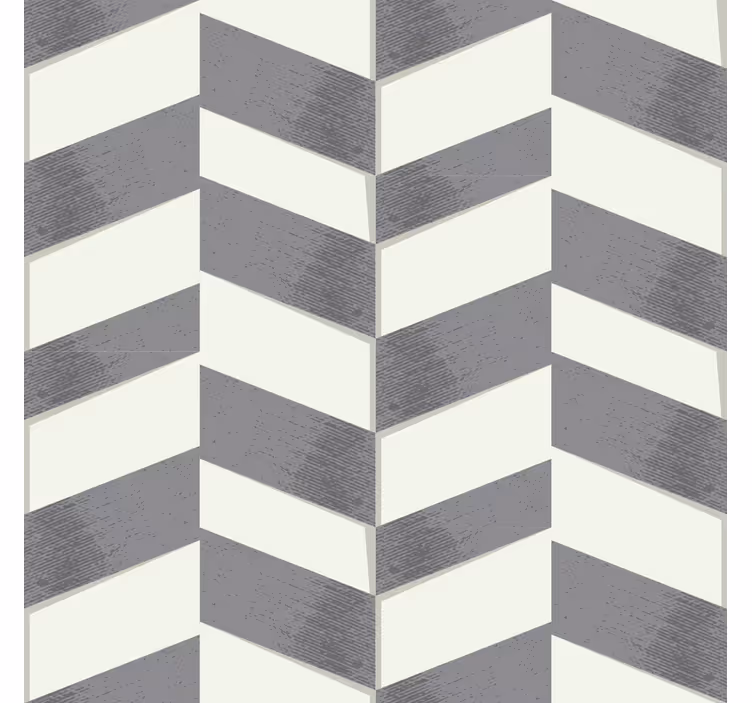 Geometrické tapety šedá šípka - Tenstickers
