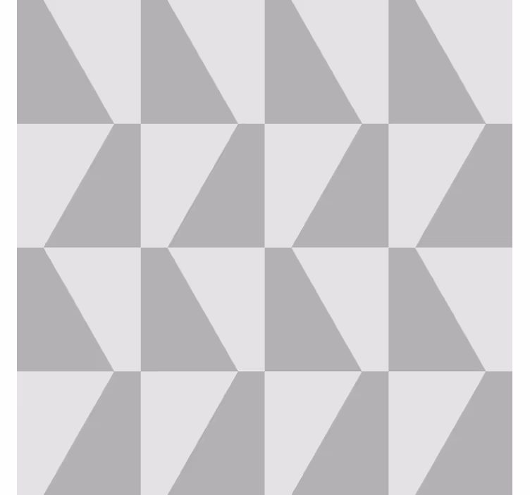 Geometrické tapety šedý trapéz - Tenstickers
