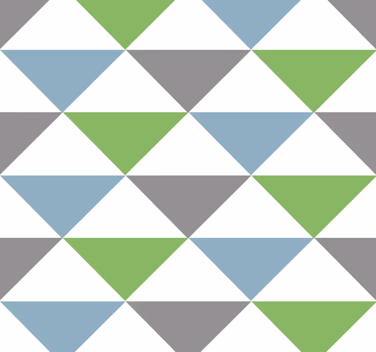Tapety do kancelárie farebné pastelové trojuholníky - Tenstickers