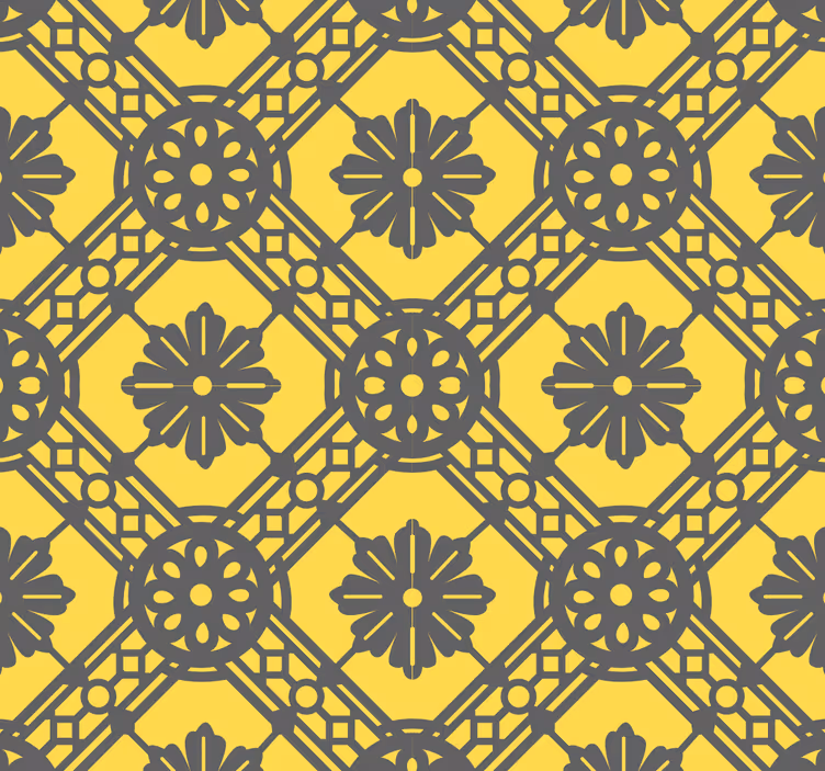 tapety geometrické vzory akcent s geometrickým vzorom - Tenstickers