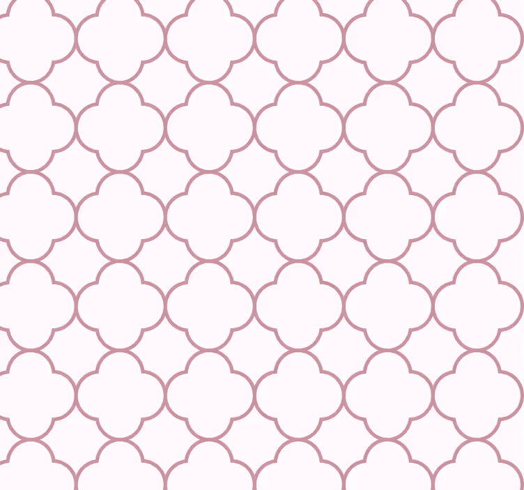 ružová tapeta geometrické vzory - Tenstickers