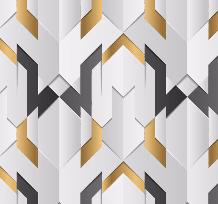 tapety geometrické vzory geometrický cik-cak vzor - Tenstickers