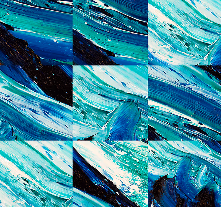abstraktne tapety geometrická turbulencia - Tenstickers