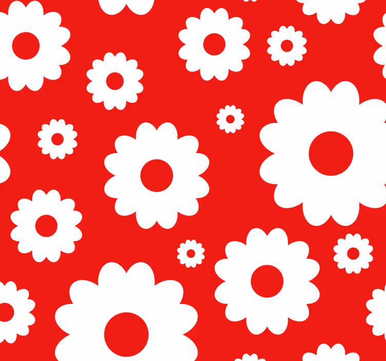 tapety na stenu kvety zobrazenie kvetinového motívu - Tenstickers