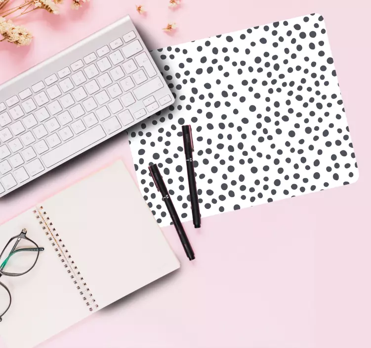 Body v „hampton štýle“ navrhujú vzory podložiek pod myš - Tenstickers