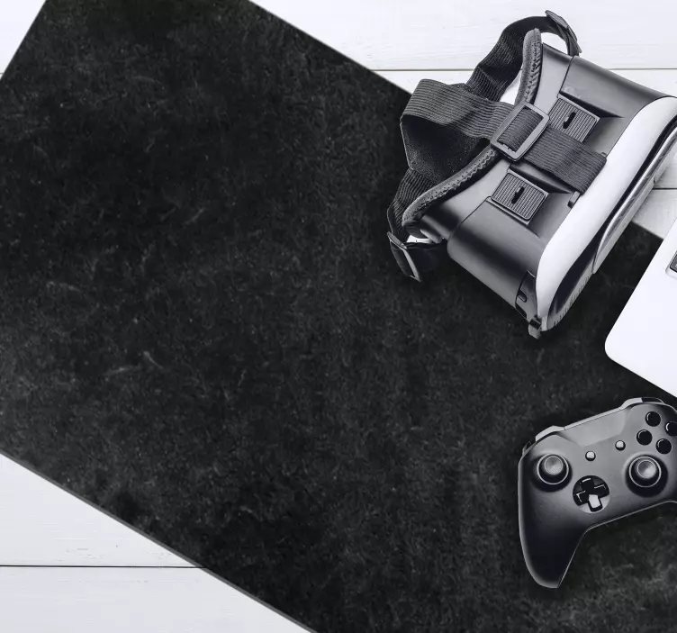 čierna podložka pod myš s pôvodnou textúrou - Tenstickers