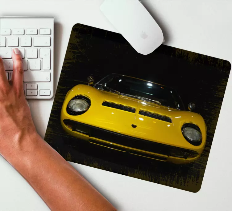 Lamborghini miura originálna podložka pod myš - Tenstickers