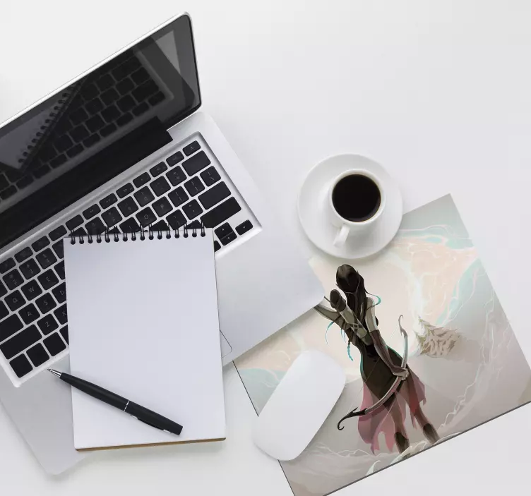 Elfa anime vinylová podložka pod myš - Tenstickers