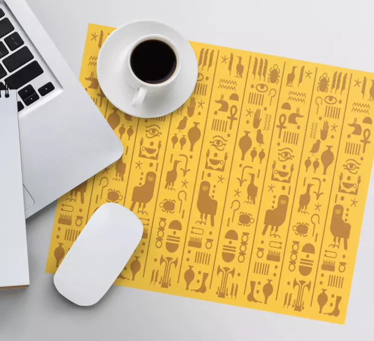 Podložka pod myš staroveký egypt papirus - Tenstickers