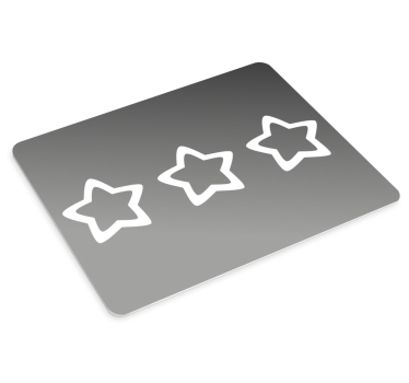 Podložka pod myš so vzorom štýlové hviezdy - Tenstickers
