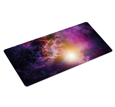 Vinylová podložka pod myš na hru nebulosa - Tenstickers
