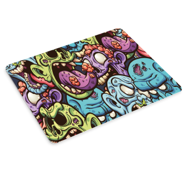 Vinylová podložka na hranie zombie - Tenstickers