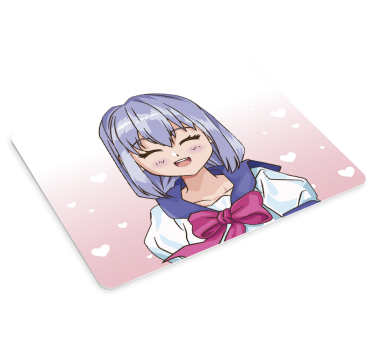 Roztomilé anime dievča podložka pod myš - Tenstickers
