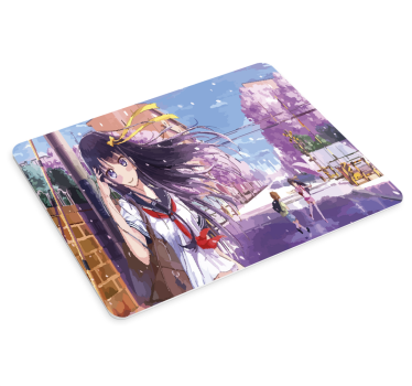 školáčka anime podložka pod myš - Tenstickers
