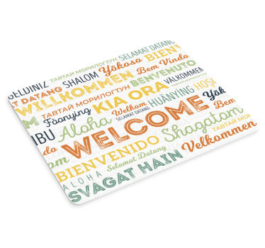 Uvítacia podložka pod jazyk s úvodzovkami - Tenstickers
