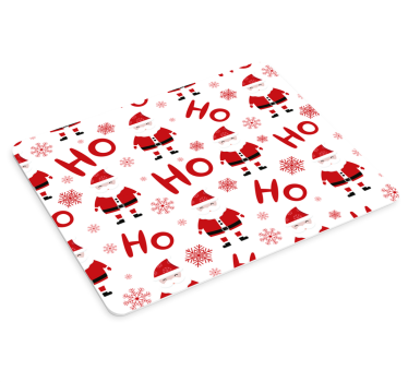 Vianočná podložka pod myš ježiško a hohoho - Tenstickers