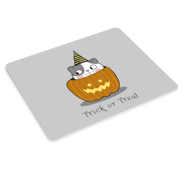 Roztomilá halloween podložka pod myš - Tenstickers