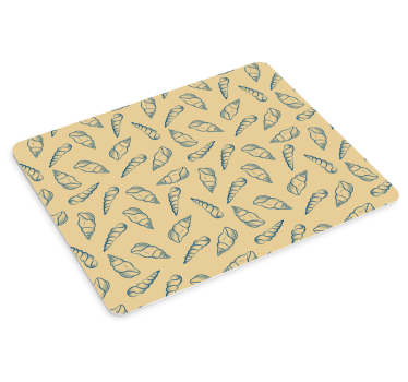 Podložka pod myš so vzorom Špirálová mušľa - Tenstickers