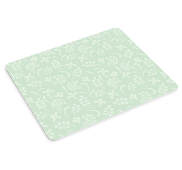 Podložka pod myš so vzorom elegantný botanický prvok - Tenstickers