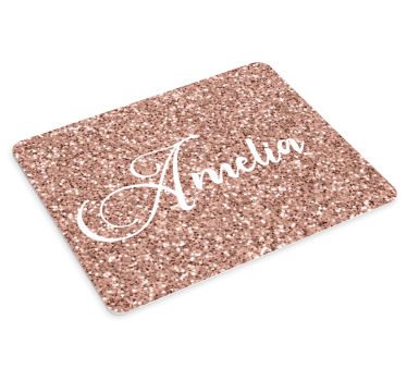 Trblietavé s názvom custom mousemats - Tenstickers